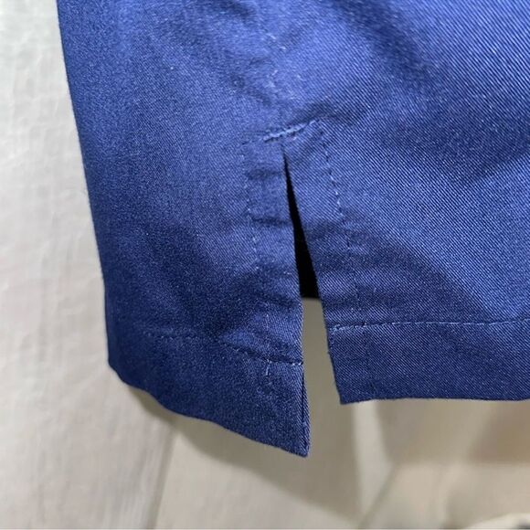 Grey’s Anatomy XS Navy Five Pocket Drawstring 31” Inseam Scrub Bottom Pants - Picture 8 of 13